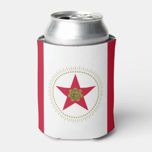 Flag of Birmingham, Alabama Can Cooler