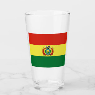 Flag of Bolivia Glass