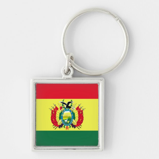 Flag of Bolivia Keychain (Front)