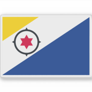 Flag of Bonaire, Dutch Caribbean island