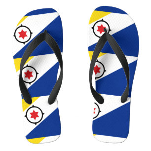 Flag of Bonaire Flip Flops