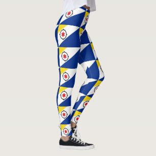 Flag of Bonaire Leggings