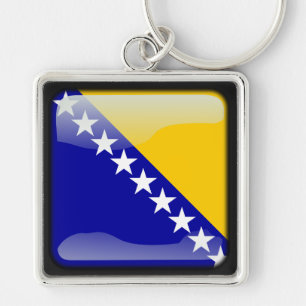 Flag of Bosnia and Herzegovina Keychain