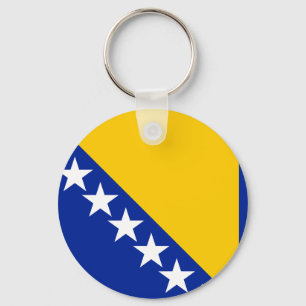 Flag of Bosnia and Herzegovina Keychain