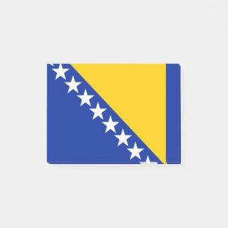 Flag of Bosnia and Herzegovina Post-it® Notes
