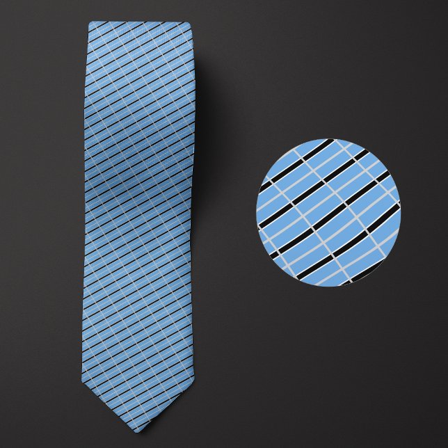 Flag of Botswana Pattern Tie (Creator Uploaded)