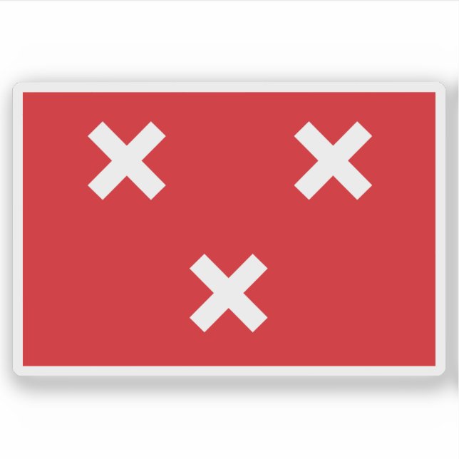 Flag of Breda, the Netherlands (Front)