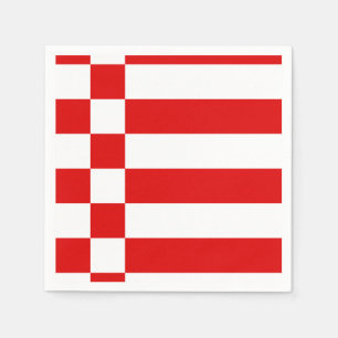 Flag of Bremen Paper Napkins