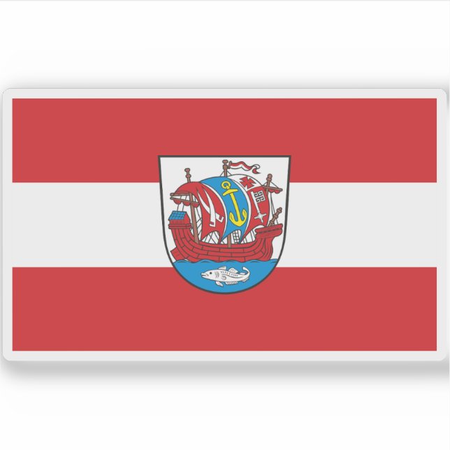 Flag of Bremerhaven, Germany (Front)