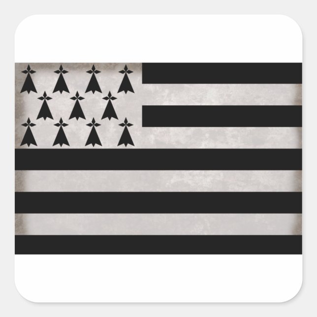 Flag of Britain Square Sticker (Front)