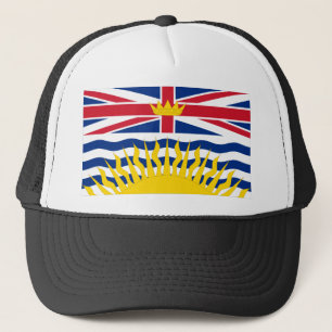 Flag of British Columbia, Canada Trucker Hat