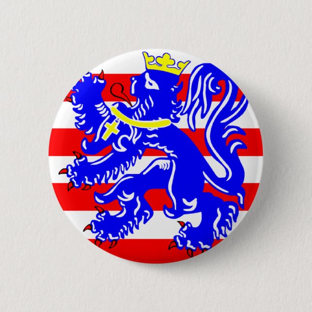Flag of Bruges 2 Inch Round Button (Front)