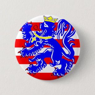 Flag of Bruges 2 Inch Round Button