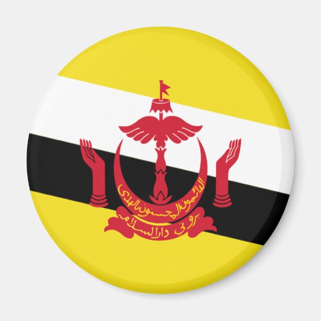 Flag of Brunei Magnet (Front)