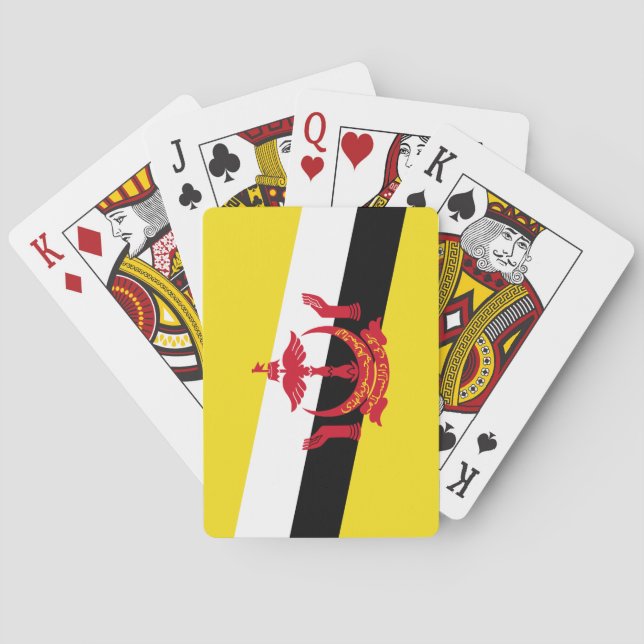 Flag of Brunei Playing Cards (Back)