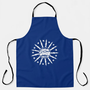 Flag of Buffalo, New York Apron