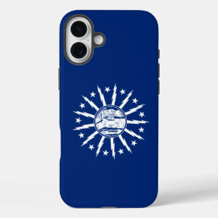 Flag of Buffalo, New York iPhone 16 Plus Case