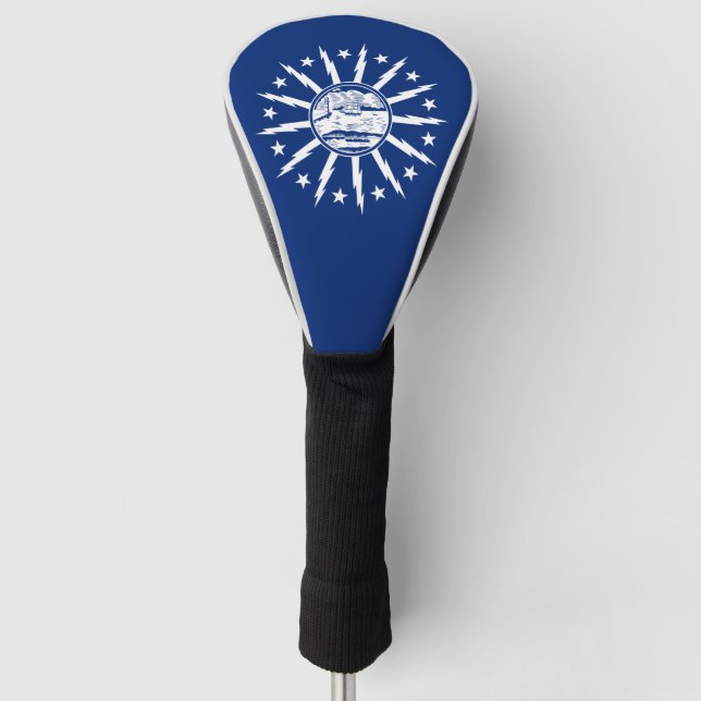 Flag of Buffalo, New York Golf Head Cover (Front)