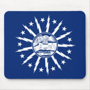 Flag of Buffalo, New York Mouse Pad