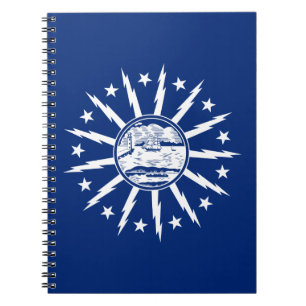Flag of Buffalo, New York Notebook