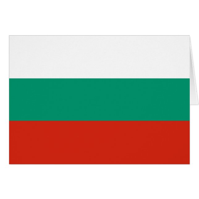 Flag of Bulgaria (Front Horizontal)