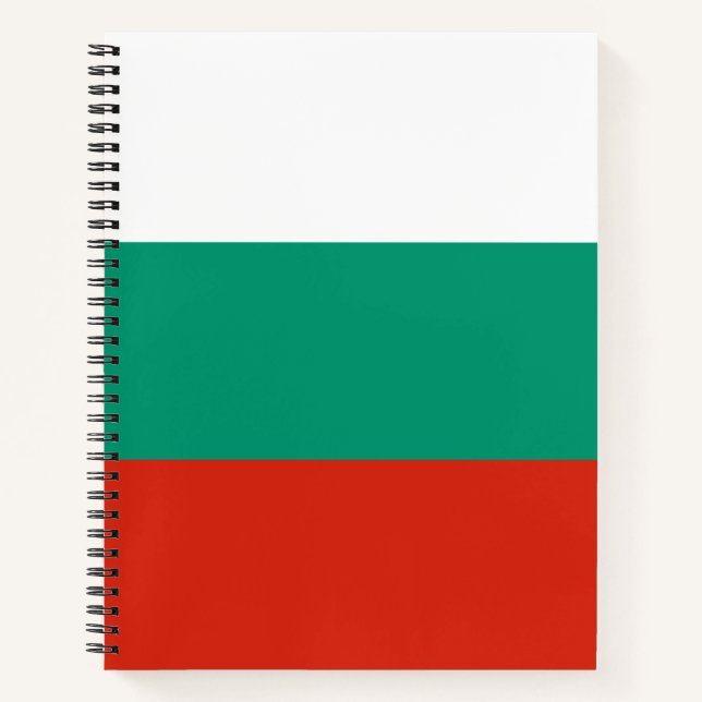 Flag of Bulgaria Notebook (Front)
