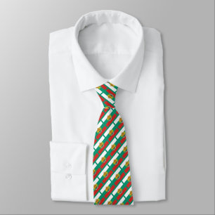 Flag of Bulgaria Pattern Tie