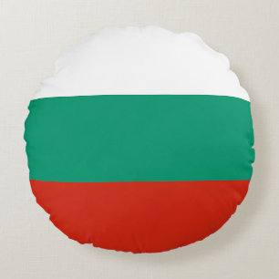 Flag of Bulgaria Round Pillow