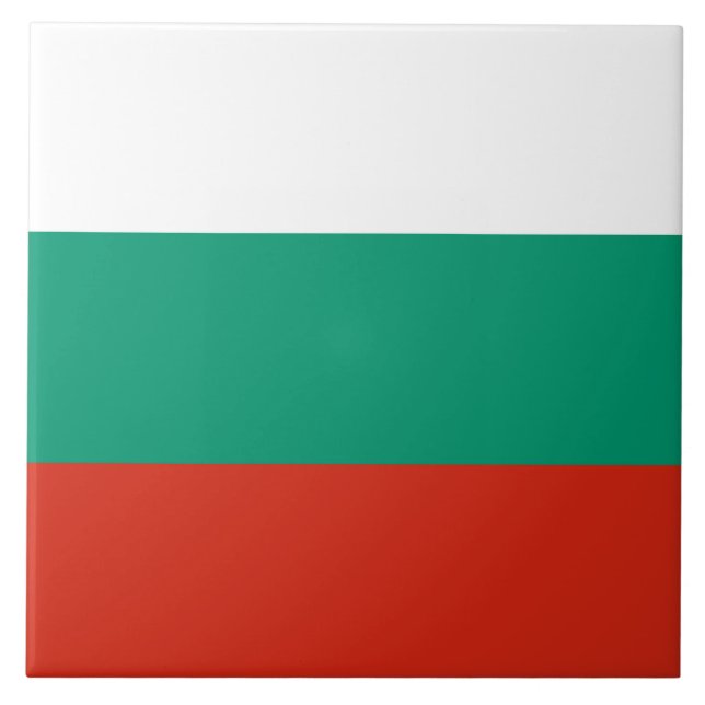 Flag of Bulgaria Tile (Front)
