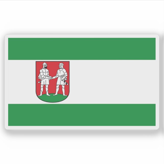Flag of Bünde, Germany (Front)