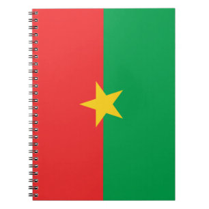 Flag of Burkina Faso Notebook