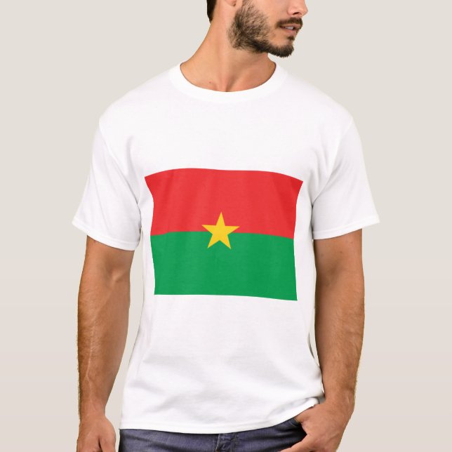 Flag of Burkina Faso T-Shirt (Front)