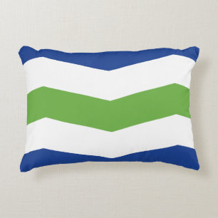Flag of Burlington, Vermont Accent Pillow