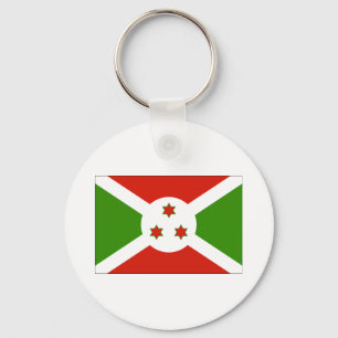 Flag of Burundi Keychain