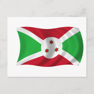 Flag of Burundi Postcard