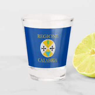 Flag of Calabria (Italy)   Shot Glass