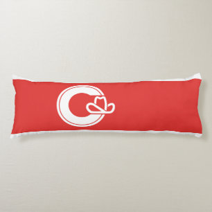 Flag of Calgary, Alberta Body Pillow