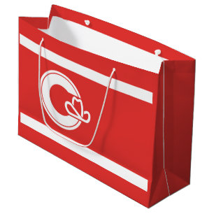 Flag of Calgary, Alberta Large Gift Bag