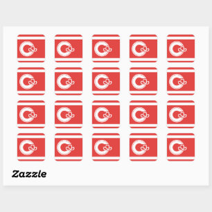 Flag of Calgary, Alberta Square Sticker