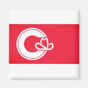 Flag of Calgary, CANADA Magnet
