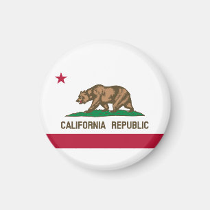 Flag Of California, California flag, Magnet