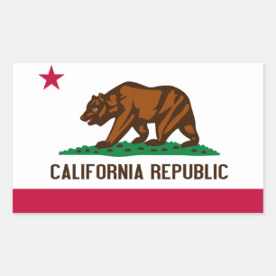 Flag of California Sticker