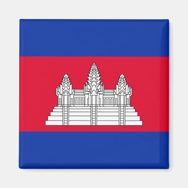 Flag of Cambodia Magnet (Front)