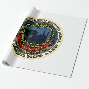 Flag of Cambridge (Massachusetts) Wrapping Paper