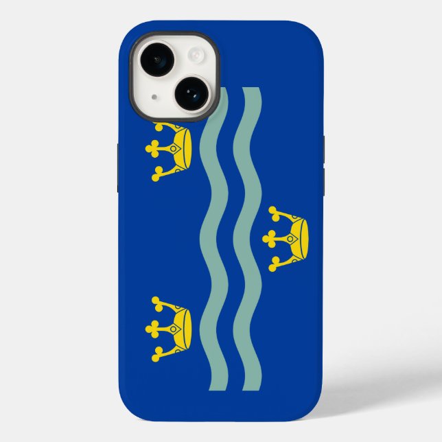 Flag of Cambridgeshire Case-Mate iPhone Case (Back)