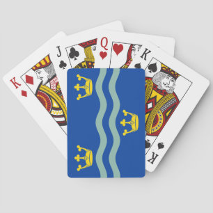 Flag of Cambridgeshire Playing Cards