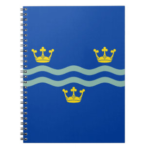 Flag of Cambridgeshire (UK county) Notebook