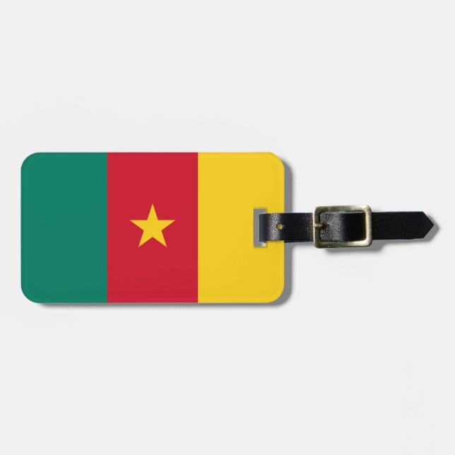 Flag of Cameroon Luggage Tag (Front Horizontal)