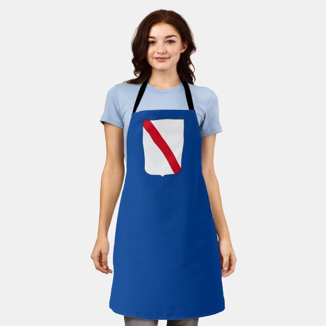 Flag of Campania (Italy)  Apron (Worn)