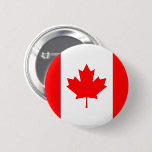 Flag of Canada 2 Inch Round Button